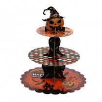Halloween Cardboard 3 Tier Dessert Tower