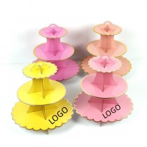 3 Tier Cardboard Dessert Tower