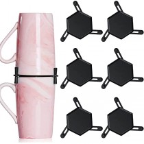 Adjustable Drinkware Stacker Versatile Mug Organizer