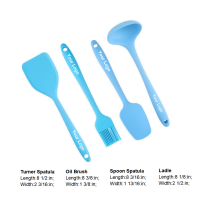 4 Piece Silicone Cooking Utensil Set