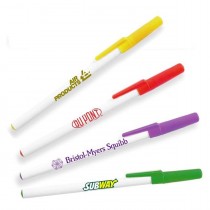 Ballpoint Pen w/ Colored cap & Accent