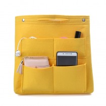 Multi-pocket Felt Tote