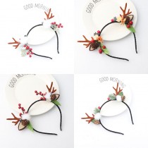 Christmas antler headband