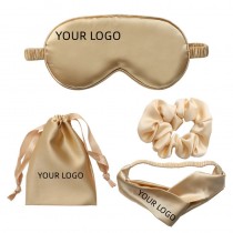 Imitation Silk Eye Mask Fou Sets