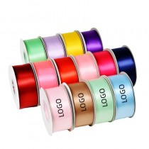 Christmas Single Face Satin Ribbon  1"
