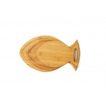Fish-shaped Bamboo Cutting Board