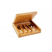 Bamboo Cheese Board  Set
