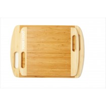 Two Tone Football Shaped Cutting Board