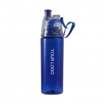 Sports Water Bottle with Spray Mist